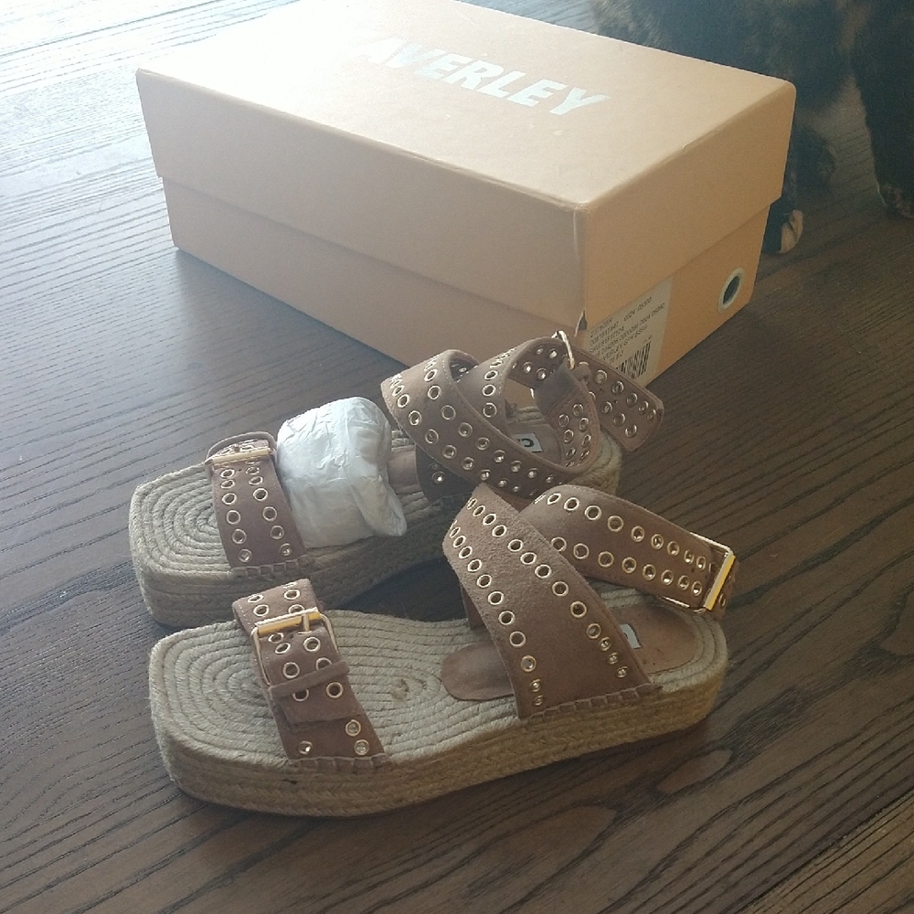 Beige Bohemian Anthropologie Sandals